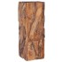 Mesa auxiliar de madera maciza de teca 30x30x80