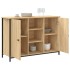 Aparador de madera de ingeniería roble Sonoma 100x35x70