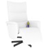 Sillón reclinable masaje con reposapiés cuero sintético