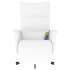 Sillón reclinable masaje con reposapiés cuero sintético