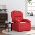 Sillón reclinable de cuero sintético
