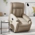 Sillón reclinable de masaje eléctrico cuero sintético