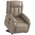 Sillón reclinable de masaje eléctrico cuero sintético