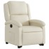 Sillón reclinable elevable eléctrico de cuero sintético
