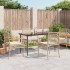 Set comedor de jardín 5 pzas con cojines ratán sintético