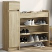 Zapatero madera de ingeniería roble Sonoma 100,5x28x100 cm