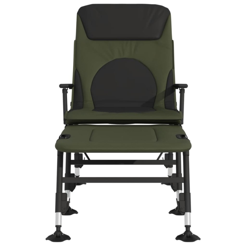 Tumbona de pesca con patas para barro ajustable plegable