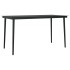 Set comedor de jardín 5 piezas y cojines ratán sintético