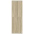 Aparador alto madera de ingeniería roble Sonoma 60x35x180
