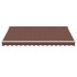 Toldo retráctil manual marrón 400x300