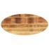 Tablero de mesa ovalado madera maciza de mango 110x40x2,5