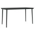 Set comedor de jardín 5 piezas con cojines ratán sintético