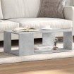 Mesa de centro madera de ingeniería gris hormigón 89,5x48x30 cm