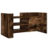 Mueble de TV madera de ingeniería roble ahumado 80x35x40