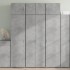 Aparador alto madera de ingeniería gris hormigón 70x42,5x185