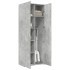 Aparador alto madera de ingeniería gris hormigón 70x42,5x185