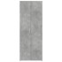 Aparador alto madera de ingeniería gris hormigón 70x42,5x185