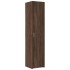 Aparador de madera de ingeniería marrón roble 40x42,5x185