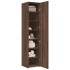 Aparador de madera de ingeniería marrón roble 40x42,5x185