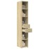 Aparador de madera de ingeniería roble Sonoma 30x42,5x185