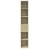 Aparador de madera de ingeniería roble Sonoma 30x42,5x185