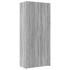 Aparador de madera de ingeniería gris Sonoma 80x42,5x185