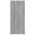 Aparador de madera de ingeniería gris Sonoma 80x42,5x185