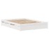 Estructura de cama sin colchón madera maciza de pino 160x200
