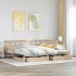 Sofá cama nido con cajones sin colchón 90x200