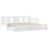 Sofá cama nido con cajones sin colchón blanco 90x200