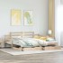 Sofá cama nido con cajones sin colchón 80x200