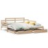Sofá cama nido con cajones sin colchón 80x200