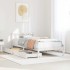 Estructura cama sin colchón madera maciza pino blanca