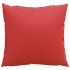 Cojines de sofá 4 unidades tela rojo 60x60