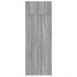 Armario de madera ingeniería gris Sonoma 80x42,5x225