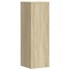 Soportes de plantas madera ingeniería roble Sonoma 33x33x100