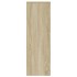 Soportes de plantas madera ingeniería roble Sonoma 33x33x100
