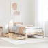 Estructura de cama con cajones madera maciza pino 75x190
