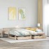 Sofá cama nido con cajones sin colchón 80x200