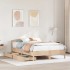 Estructura de cama sin colchón madera de pino maciza 120x200