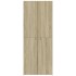 Armario archivador madera ingeniería roble Sonoma 60x32x153