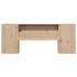 Cabecero de cama con almacenaje madera maciza de pino 200