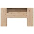 Cabecero de cama con almacenaje madera maciza de pino 160