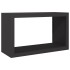 Leñero de acero negro 100x40x60