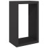 Leñero de acero negro 60x40x100