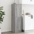 Armario botiquín madera ingeniería gris Sonoma 40x41x144,5