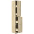 Armario botiquín madera ingeniería roble Sonoma 30x41x174,5