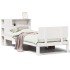 Cama con estantería sin colchón madera maciza de pino 90x190