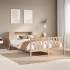 Cama con estantería sin colchón madera maciza de pino