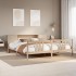 Cama con estantería sin colchón madera maciza de pino